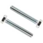 Wickes Hexagon Set Screws - M8 x 50mm - Pack of 10