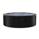 Wave Tahoe 6-Person Eco Foam Hot Tub Integrated Heater Charcoal Black