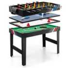 COSTWAY 125 cm Combination Multi-Game Table