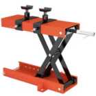 HOMCOM 500 kg Motorcycle Scissor Lift Jack, Steel Motorbike Lifting Stand