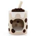COSTWAY Bubble Tea Cat Tree Tower with Scratching Post-Coffee