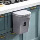 Garden Sanctuary Kitchen Plastic Compost Bin Hanging Trash Can