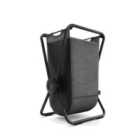 Simplehuman single x-frame laundry hamper, matte black
