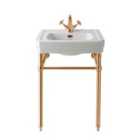 BC Designs Victrion Basin Stand Plain (540 Basin) Brushed Copper