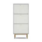Home Garden Direct Devon - Shoe Cabinet - White -