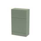 Hudson Reed Fluted 500Mm Floor Standing Wc Unit - Satin Green