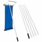 Costway Snow Roof Rake with 5 Section Pole and Anti-slip Handle