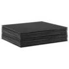 Argon Tableware Linea Square Slate Placemats - 33cm - Pack of 12