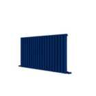 Carisa Tallis Aluminium Radiator 600 X 1190Mm Navy Blue