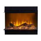 Acantha Aspire 50 Corner View Media Wall Electric fire