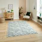 Coral H1059 Green Modern Washable Rug 152 x 230cm
