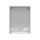 75cm No Drill Light Grey Thermal Blackout Roller Blind (170cm Drop)