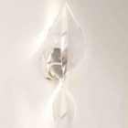 HOMCOM LED Wall Lamp 2 Pack, Modern Indoor Spiral Wall Light, Silver