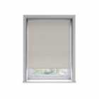 135cm No Drill Oyster Thermal Blackout Roller Blind (170cm Drop)