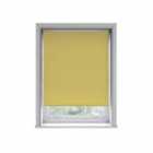 135cm No Drill Ochre Thermal Blackout Roller Blind (170cm Drop)