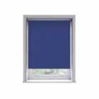 75cm No Drill Navy Thermal Blackout Roller Blind (170cm Drop)