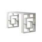 Decortie Working Desk 60X137X75Cm Particleboard White