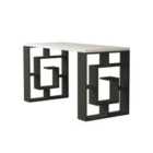 Decortie Working Desk 60X137X75Cm Particleboard White