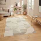 Elio 66747 Beige Modern Abstract Rug 120 x 170cm