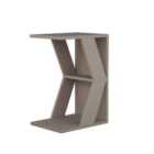 Decortie C-table End Table 40X30X57Cm Particleboard Mocha Grey