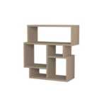 Decortie End Table Multipurpose 22X59X60.5Cm Particleboard Mocha Grey
