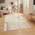 Elio 2310 Beige Modern Abstract Rug 120 x 170cm
