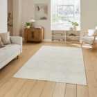 Lyna J0529 Cream Washable Rug 80 x 150cm