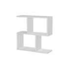 Decortie End Table Versatile Design 19.5X60X60Cm Particleboard White