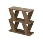 Decortie End Table Modern 21.2X60X55.4Cm Particleboard Dark Oak Effect