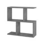 Decortie End Table Versatile Design 19.5X60X60Cm Particleboard Retro Grey