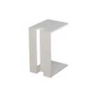 Decortie C-table End Table 40X30X57Cm Particleboard White