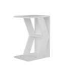 Decortie C-table End Table 40X30X57Cm Particleboard White