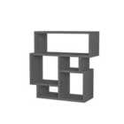 Decortie End Table Multipurpose 22X59X60.5Cm Particleboard Anthracite Grey