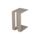Decortie C-table End Table 40X30X57Cm Particleboard Mocha Grey