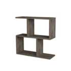 Decortie End Table Versatile Design 19.5X60X60Cm Particleboard Dark Coffee