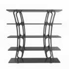 Decorotika Adar 5-tier Bookcase - Black