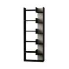 Decortie Bookcase Shelving Unit 69X162.4Cm Wall-mounted Bookcase, Particleboard, White