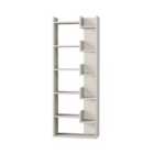 Decortie Bookcase Shelving Unit 69X162.4Cm Wall-mounted Bookcase, Particleboard White