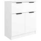 vidaXL Sideboard White 60X30X70 Cm Engineered Wood