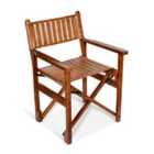 North Interiors Real Genuine Leather Folding Kitchen Dining Chair Tan Solid Wood 85Cm High X 58Cm Wide X 60Cm Seat Height 47Cm Fully Assembled