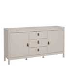 Furniture To Go Barcelona Sideboard 2 Doors + 3 Drawers In Cashmere