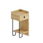Decortie Bedside Table Right Module 30X32X61Cm 1-drawer Particleboard Oak