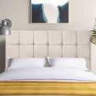 Eleganza Home Lexie 54 Inch Floorstanding Headboard Plush Velvet Single Blush