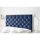 Eleganza Home Westminister 54 Inch Floorstanding Headboard Plush Velvet King Blue