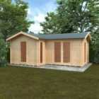 Broadfield 20x14 The L-Shaped Cabin 44mm Log Cabin