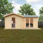 Broadfield 18x14 The L-Shaped Cabin 44mm Log Cabin