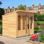 Shire Parham Pent 7 ft x 7 ft Shiplap Summerhouse