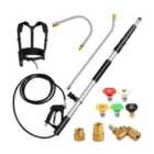 COSTWAY Telescoping Wand for Pressure Washers with 5 Spray Nozzles