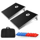 COSTWAY Cornhole Board Game with Carrying Bag