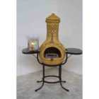 Gardeco Barbecue Oven Derwen mustard yellow
